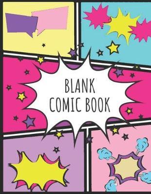 Blank Comic Book: Sketch Book for Kids