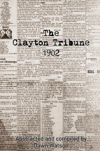 The Clayton Tribune, 1902