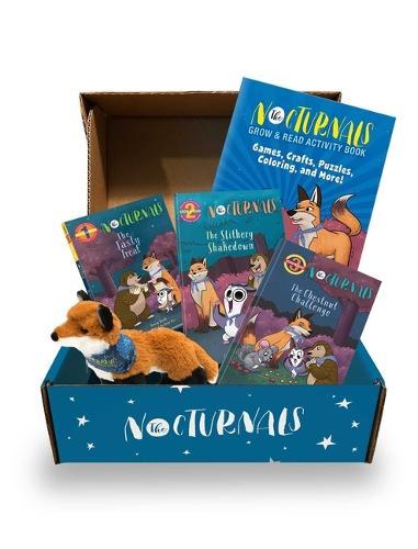 The Nocturnals Grow & Read Activity Box: Early Readers, Plush Toy, and Activity Book - Level 1-3