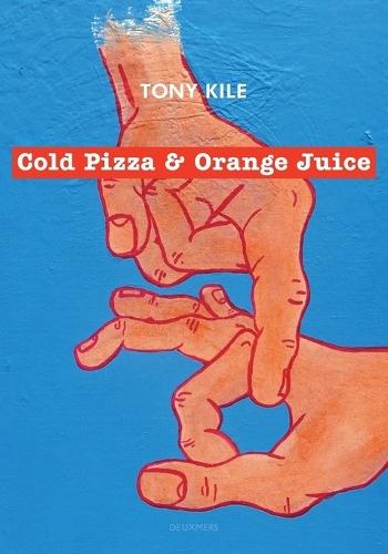 Cold Pizza & Orange Juice