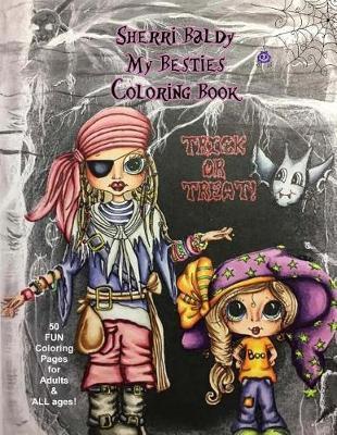 Sherri Baldy My Besties Coloring Book Trick or Treat