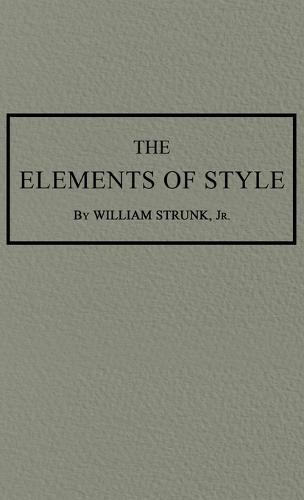 The Elements of Style: The Original 1920 Edition