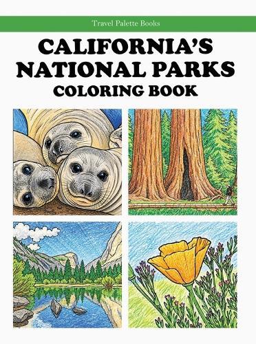 California's National Parks Coloring Book