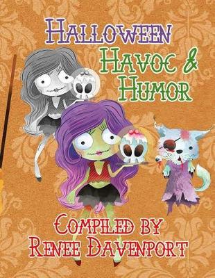 Halloween Havoc & Humor: Grayscale Adult Coloring Book