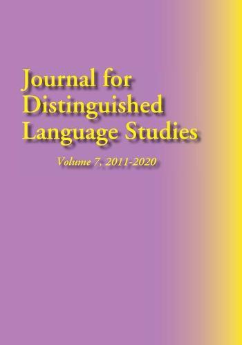 Journal for Distinguished Language Studies, Vol. 7, 2011-2020