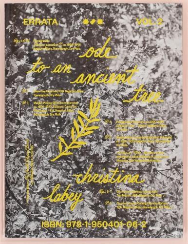 Errata Vol 2: Ode to an Ancient Tree