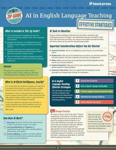 TESOL Zip Guide: AI in English Language Teaching