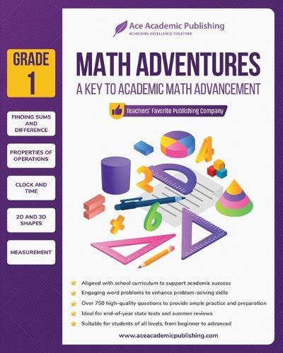 Math Adventures - Grade 1: A Key to Academic Math Advancement