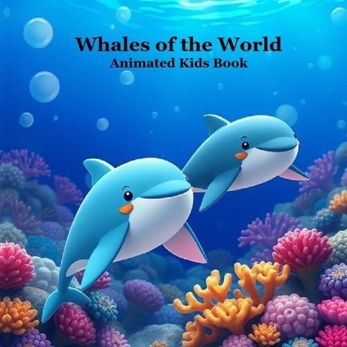 Whales of the World Kids Book with Animated Pictures: Great Book About Whales for Younger Children
