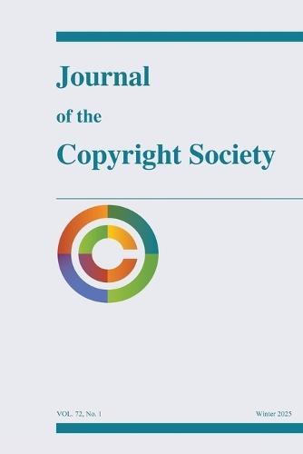 Journal of the Copyright Society, Volume 72(1)
