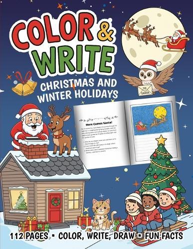 Color & Write: Christmas and Winter Holidays