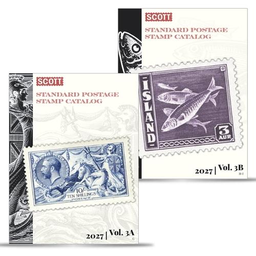 2027 Scott Stamp Postage Catalogue Volume 3: Cover Countries G-I (2 Copy Set): Scott Stamp Postage Catalogue Volume 2: G-I
