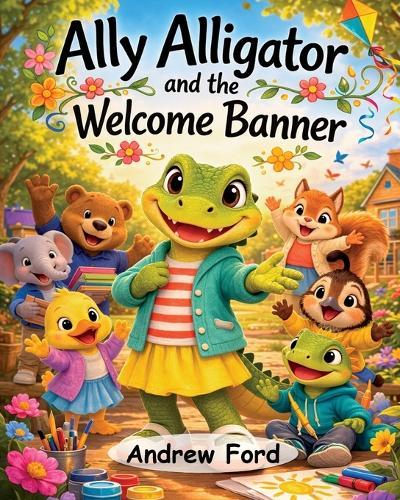 Ally Alligator and the Welcome Banner