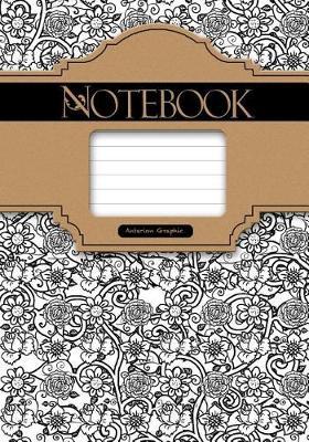 Notebook, Ornament 7 x 10, 50 Sheet: Ornamental Classic Notebook