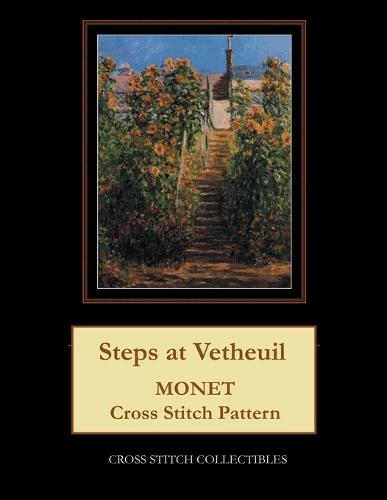 Steps at Vetheuil: Monet cross stitch pattern