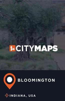 City Maps Bloomington Indiana, USA