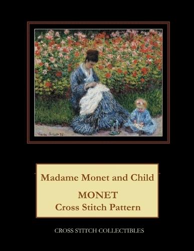 Madame Monet and Child: Monet cross stitch pattern