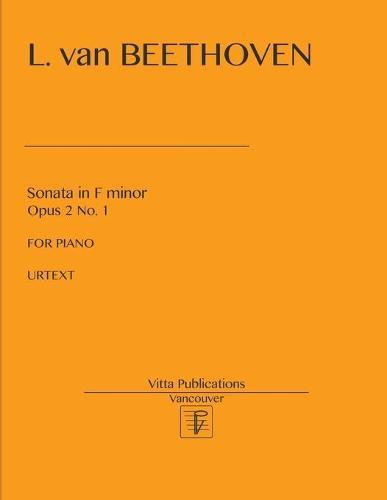 Sonata in F minor, op. 2 no. 1: Urtext