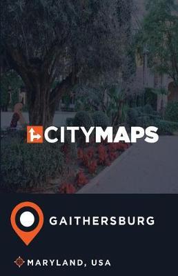 City Maps Gaithersburg Maryland, USA
