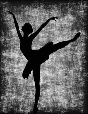 Ballerina Silhouette Notebook