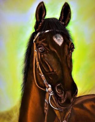 Horse Notebook: 8.5 X 11 202 College Ruled Pages