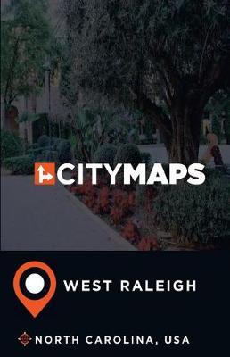 City Maps West Raleigh North Carolina, USA