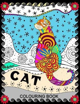 Mystical Cat Colouring book: Coloring Pages for Adults Great Cat and Kitten Design