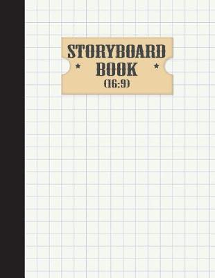 Storyboard Book: Large Print - 16:9 (108 Pages) - 4 Panel withs Narration Lines - US Digital Television, The Industry Standard for Storyboard Sketchbooks(Vol.2): Storyboard Book