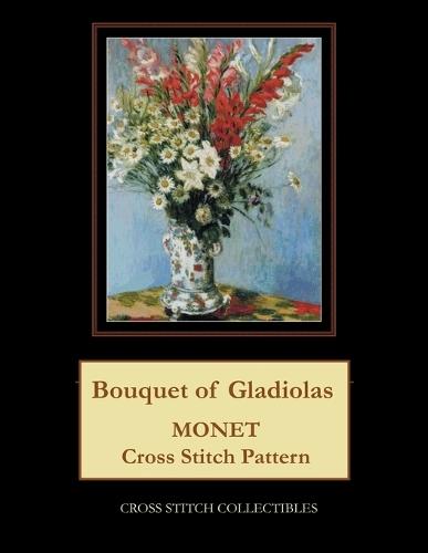 Bouquet of Gladiolas: Monet cross stitch pattern