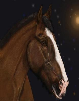 Horse Notebook: 8.5 X 11 202 College Ruled Pages