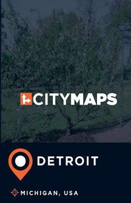 City Maps Detroit Michigan, USA