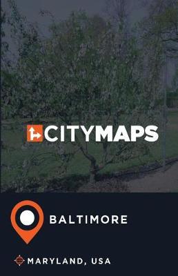 City Maps Baltimore Maryland, USA