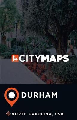 City Maps Durham North Carolina, USA