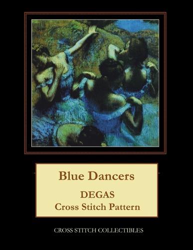 Blue Dancers: Degas cross stitch pattern