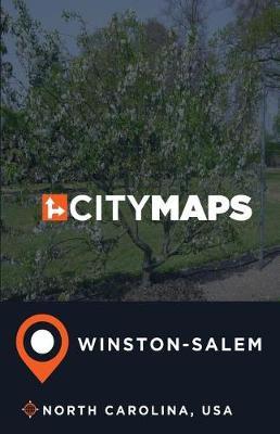 City Maps Winston-Salem North Carolina, USA