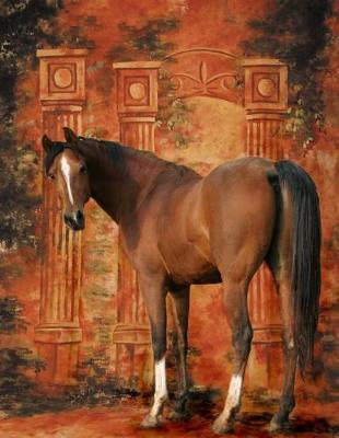 Horse Notebook: 8.5 X 11 202 College Ruled Pages