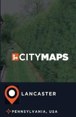 City Maps Lancaster Pennsylvania, USA