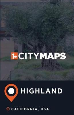 City Maps Highland California, USA