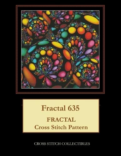 Fractal 635: Fractal cross stitch pattern