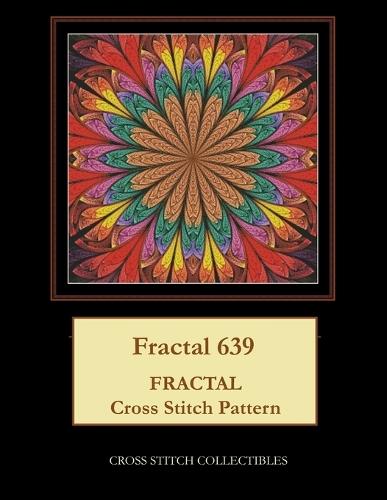 Fractal 639: Fractal cross stitch pattern