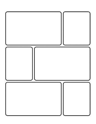 Comic Strips Vol II - Create Your Own Comic Book & Cover: Rounded Corners, 100 Pages, 8.5 x 11, Soft Cover