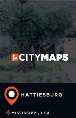 City Maps Hattiesburg Mississippi, USA