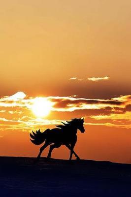 Awesome Horse at Sunrise Journal: 150 Page Lined Notebook/Diary