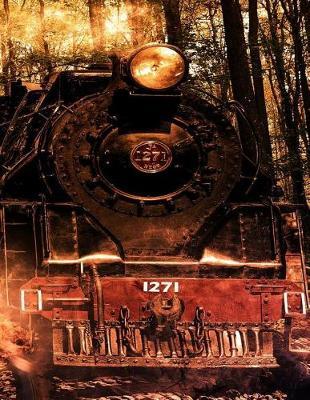 Train Notebook: 8.5 X 11 202 College Ruled Pages