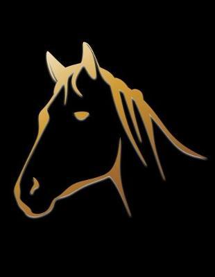 Horse Notebook: Dot Grid Notebook Journal 8.5 X 11 202 Pages