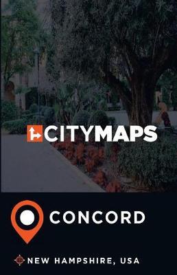 City Maps Concord New Hampshire, USA