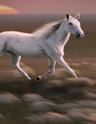 Horse Notebook: 8.5 X 11 202 Wide Ruled Pages