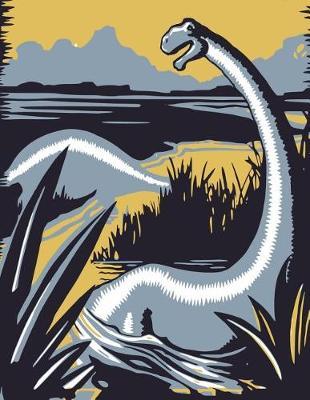 Dinosaur Notebook: 8.5 X 11 202 College Ruled Pages