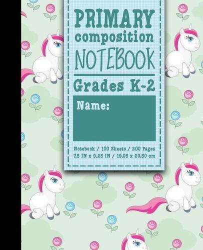 Primary Composition Notebook: Grades K-2: Primary Composition Early Writing Books, Primary Composition Workbook, 100 Sheets, 200 Pages, Cute Christmas Cover
