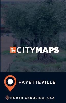 City Maps Fayetteville North Carolina, USA
